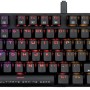 Armaggeddon MKA-5R Mechanical Gaming Keyboard with 87 Fully Programmable Blue Keys