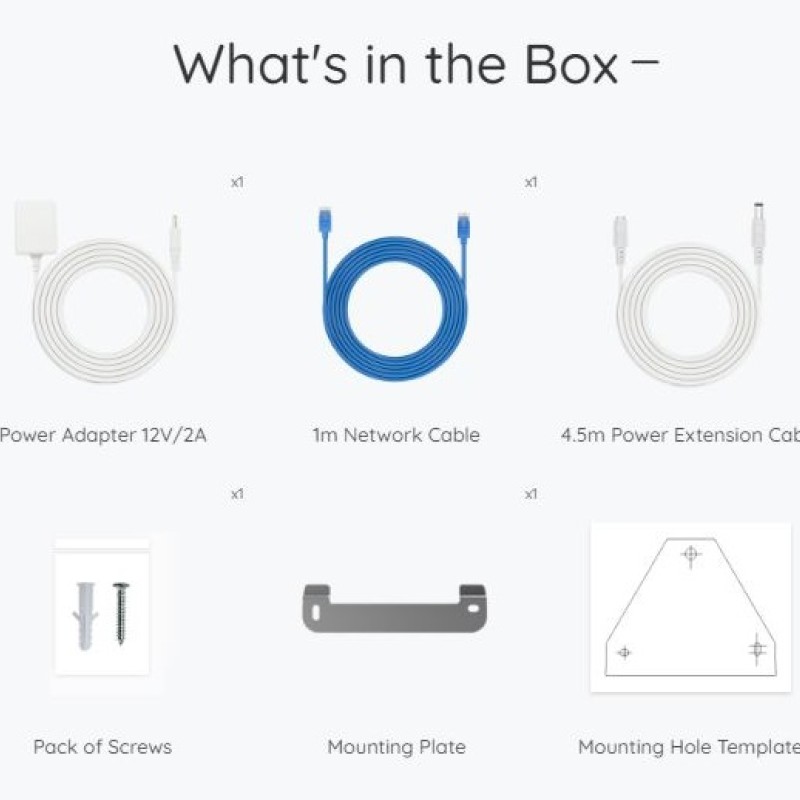 Reolink WIFI Outdoor Camera 8MP With Floodlight