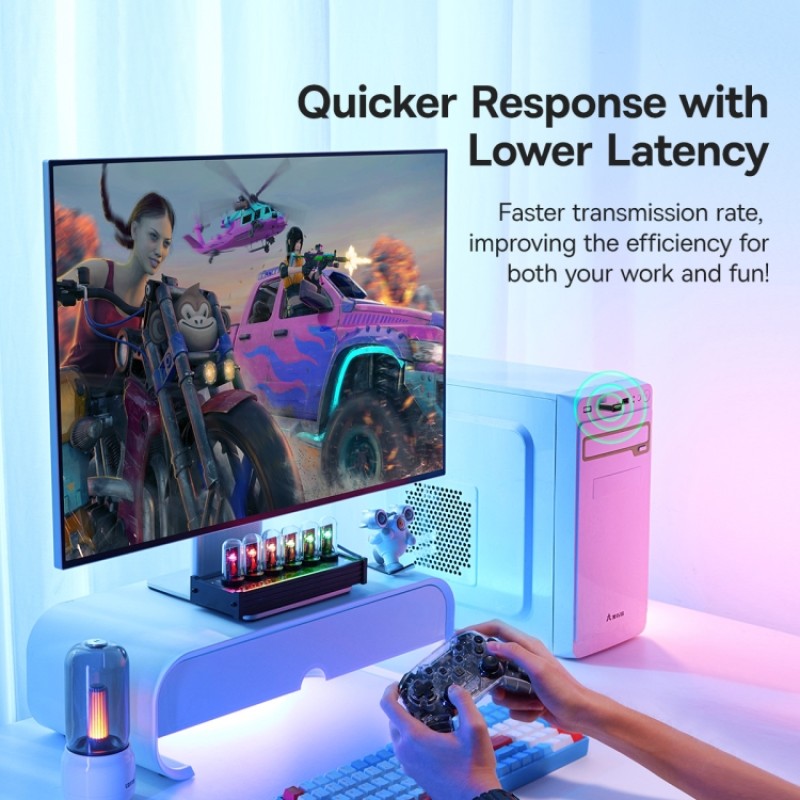 Baseus BA07 Bluetooth 5.3  USB Adapter Black