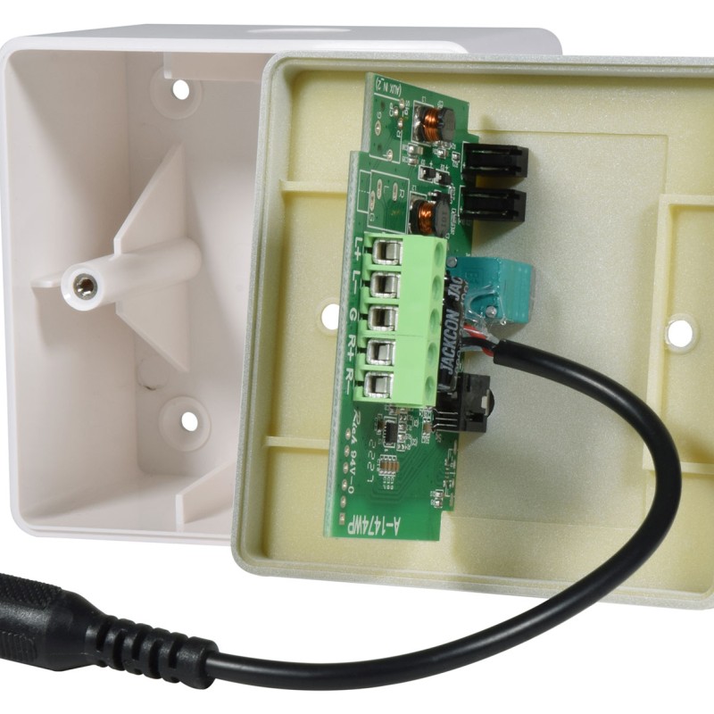 AV:Link Bluetooth Receiver Wallplate and Backbox 122.383UK