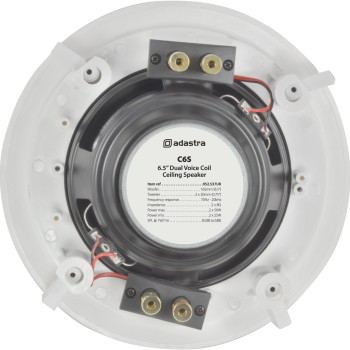 Adastra C6S 6.5'' Dual Voice Coil Stereo Ceiling Speaker 952.537UK (single)