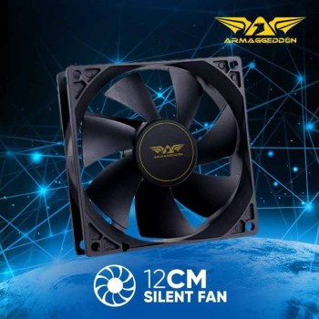 Armaggeddon SILENT-12 Cooling Fan Black