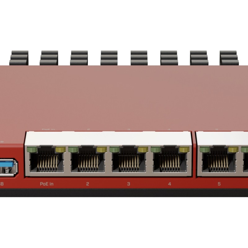 MikroTik L009 8-Port Gigabit Router + SFP L009UiGS-RM