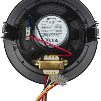 Adastra EC56V-B Ceiling Speaker 5'' 6W Black 952.178UK