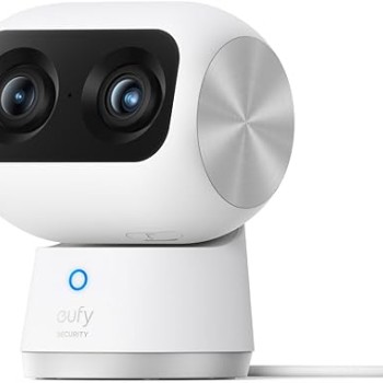 Anker Eufy Security Camera Indoor S350 4k Dual Camera Pan & Tilt