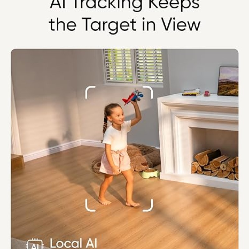 Anker Eufy Security Camera Indoor S350 4k Dual Camera Pan & Tilt