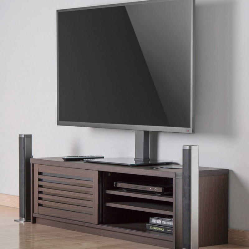 Superior Table Top TV Stand 60x40 40kg Glass SUPSTV020