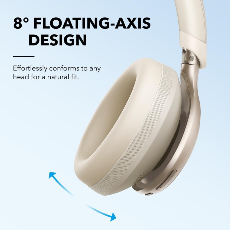 Anker Soundcore Headphones HiRes ANC Space One White