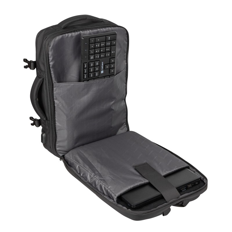 Natec CAMEL PRO 17.3'' Laptop Backpack Black