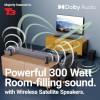 Majority EVEREST 5.1 Soundbar 300W with Detachable Wireless Satellite Speakers & Wireless Subwoofer