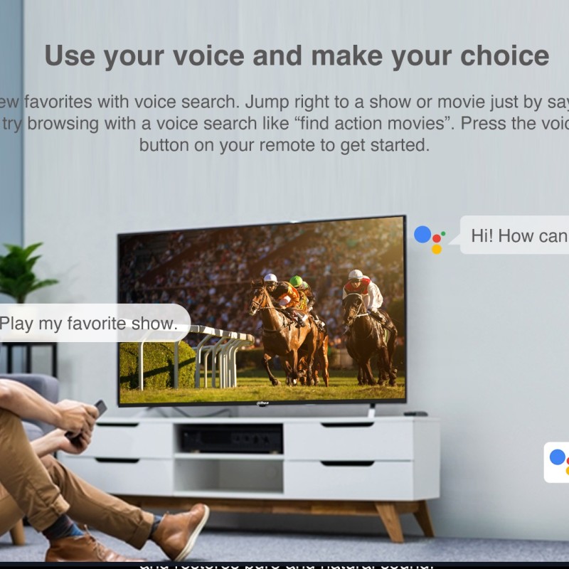 Dahua 50'' UHD Android TV LTV50-SD400