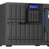 QNAP NAS 16-Bay Tower Intel Eight-Core, 8GB RAM, Triple PCIe Slots, Dual 2.5GbE Ports & SSD Caching TS-1655