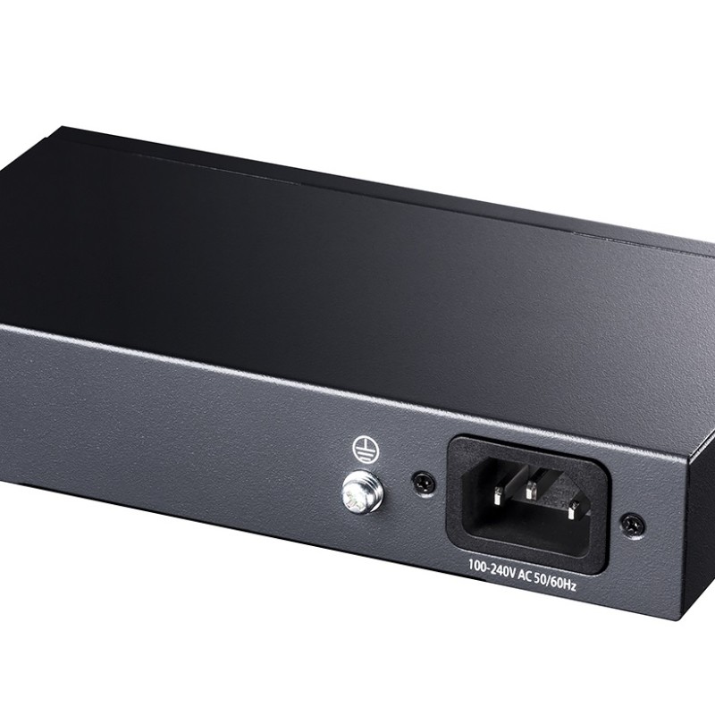 Cudy FS1006P 4-Port FE PoE Switch + 2 FE Uplink 60W with UK Plug