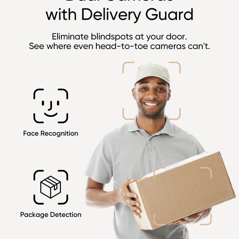 Anker Eufy Security Video Doorbell E340 Dual Camera With Edge HomeBase Mini