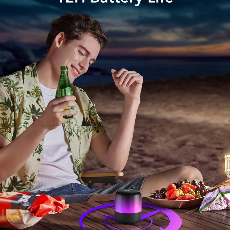 Anker Soundcore Speaker BT IP67 Glow Mini Black