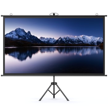 Yaber YS-84D Projector Tripod Screen 84''