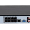 Dahua NVR 8ch 2HDD 256mbps H265 NVR4208-8P-EI