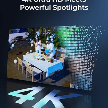 Reolink BP Outdoor Battery Camera 4K ARGUS Eco Ultra (Human,Pet,Vehicle Detection)