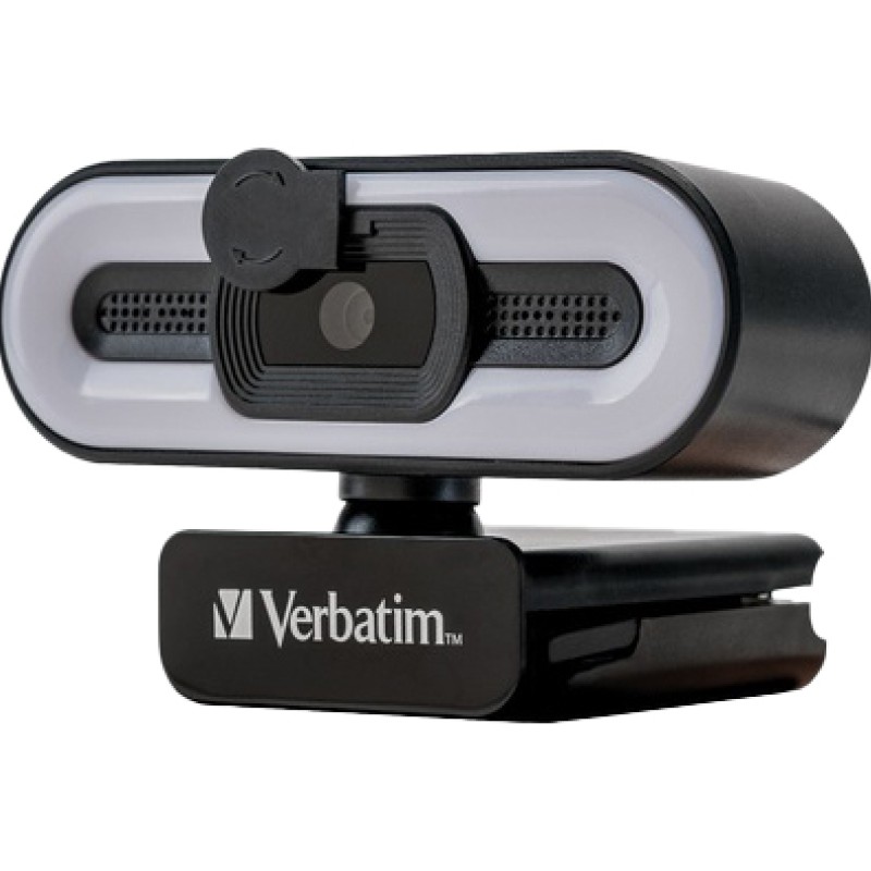 Verbatim Webcam Full HD Autofocus with Microphone & Light AWC-02