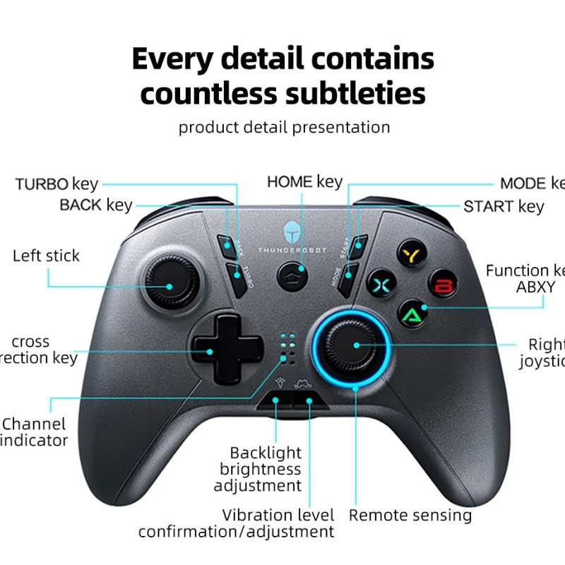 Thunderobot PC Gamepad With Vibration G30