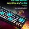 Thunderobot KG3089R Black Mechanical Gaming Keyboard 89 Red Switch Keys