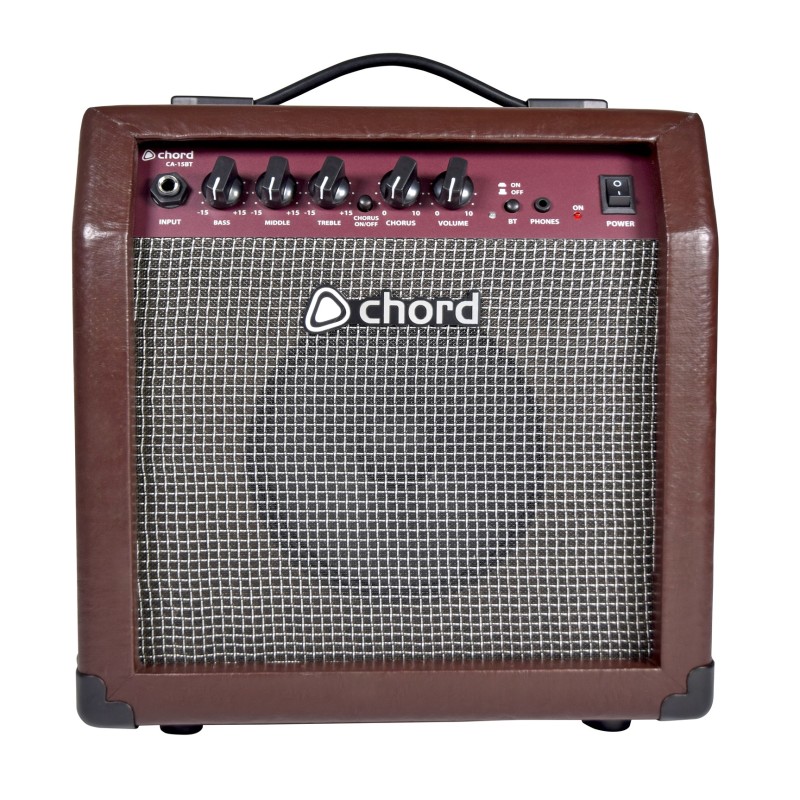 Chord CA-15BT Vinyl Guitar Amplifier with 6.5'' Speaker Equaliser & Bluetooth 173.012UK