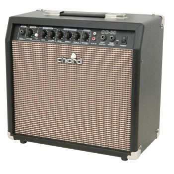 Chord CG-30 Vinyl Guitar Amplifier with 10'' Speaker Equaliser & Footswitch Input 173.046UK