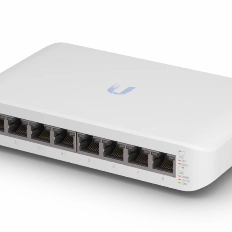 Ubiquiti UniFi Switch Lite 8 PoE Gigabit 8-Ports 4 PoE USW-Lite-8-PoE(52W)