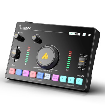 Maono AMC2 NEO Streaming Audio Mixer Console