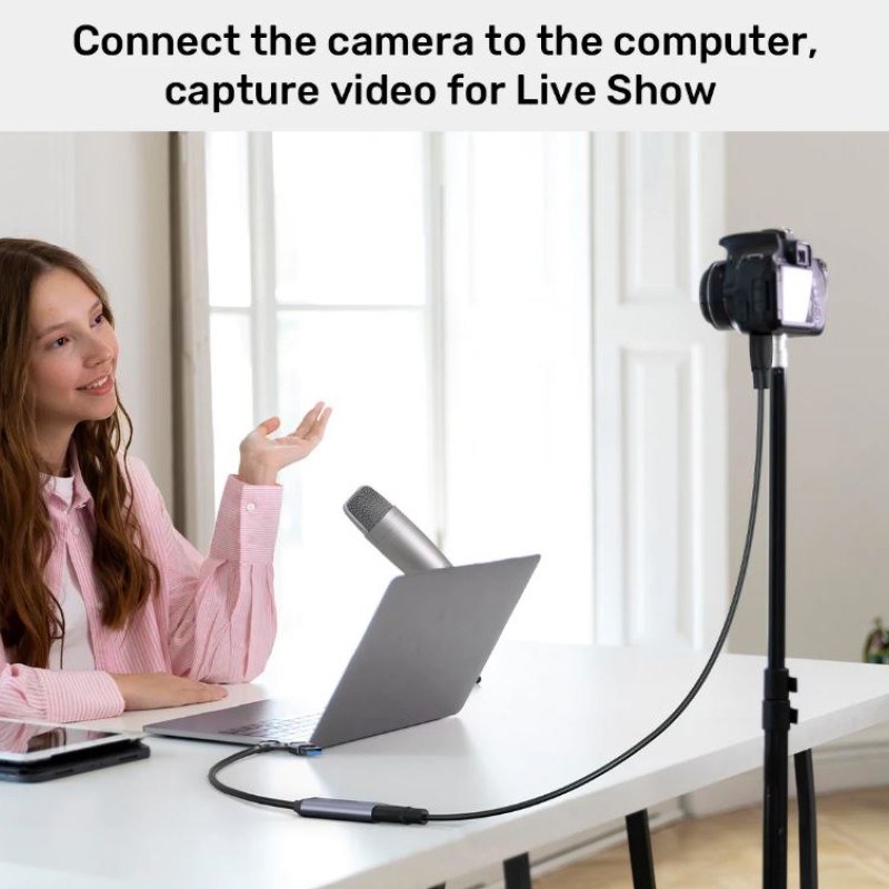 Unitek Capture Card HDMI to USB-C/A 1080p V1167A