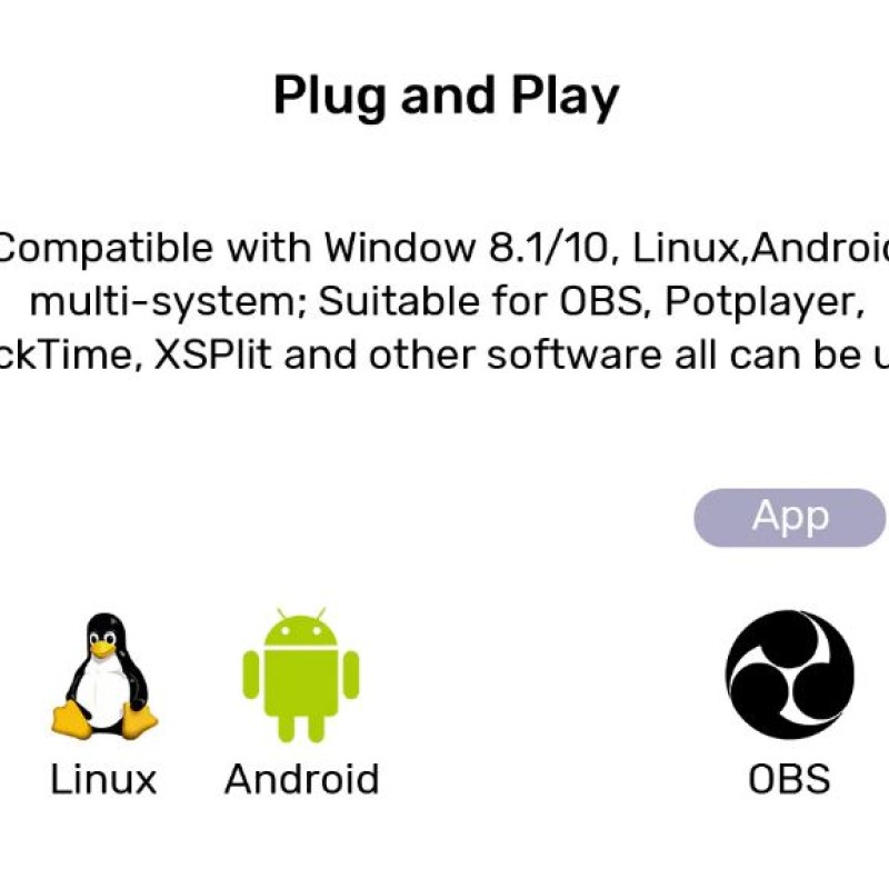 Unitek Capture Card HDMI to USB-C/A 1080p V1167A