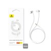 Baseus  Earphones Wired 3.5mm Encok HZ11 White