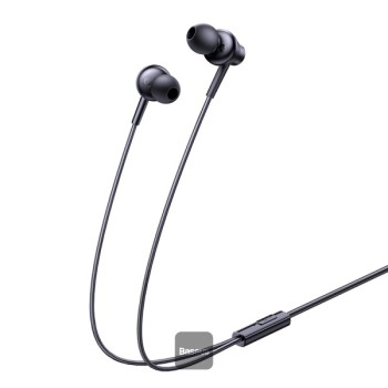 Baseus Earphones Wired 3.5mm Encok HZ11 Black Baseus Earphones Wired 3.5mm Encok HZ11 Black