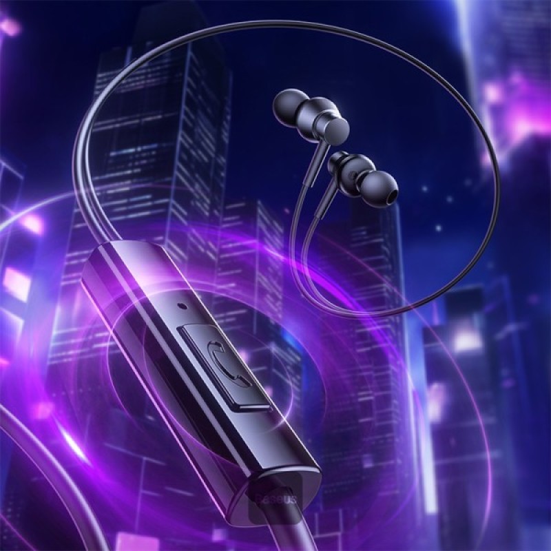 Baseus  Earphones Wired 3.5mm Encok HZ11 Black