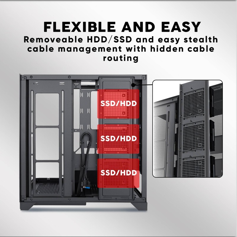 Armaggeddon Aquaron Xtreme EATX Gaming Case Black