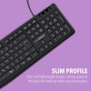 Alcatroz KB1500 Silent Wired Keyboard