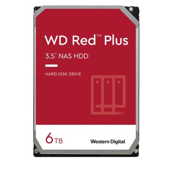 Western Digital HDD 3.5'' RED PLUS NAS 6TB WD60EFPX