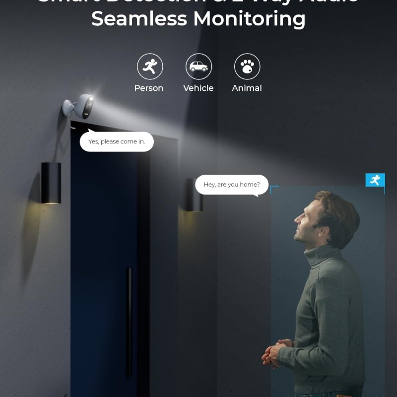 Reolink WIFI Outdoor Camera 4MP LUMUS