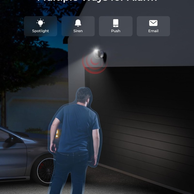 Reolink WIFI Outdoor Camera 4MP LUMUS