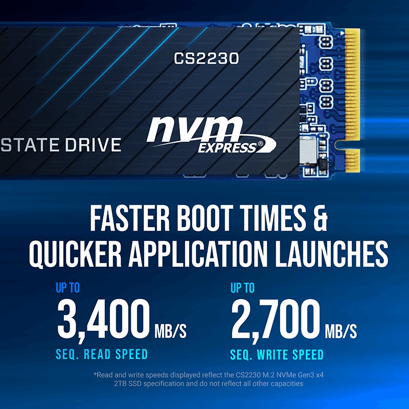 PNY SSD M.2 NVMe PCIe Gen3 500GB CS2230