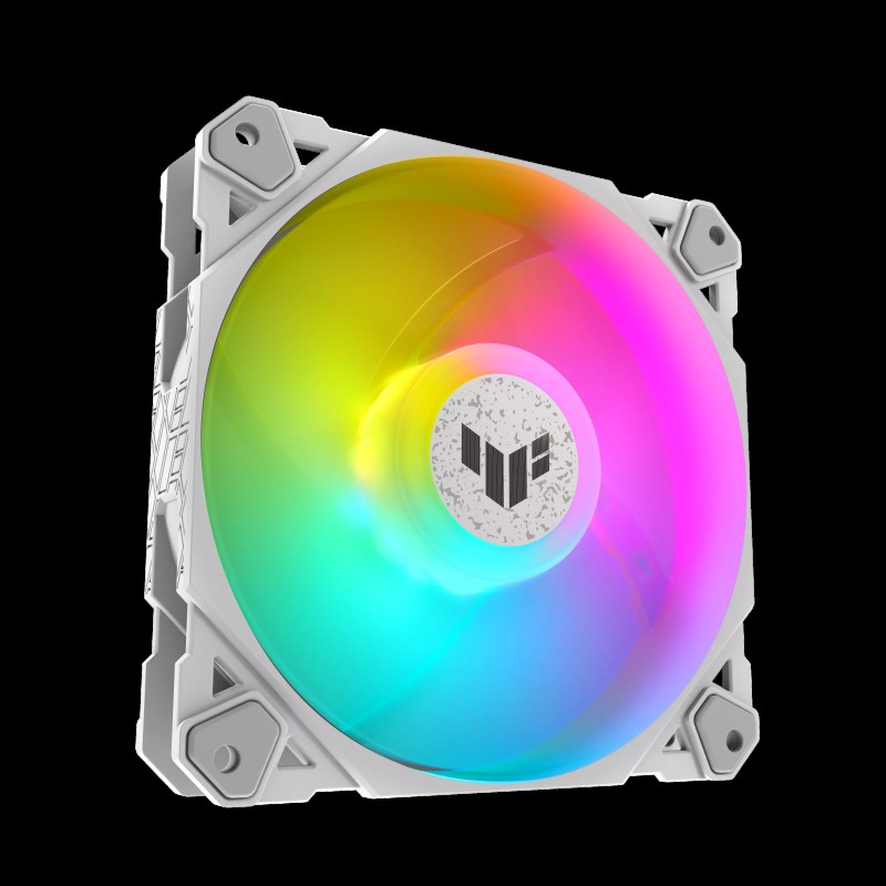 ASUS Gaming Fan ARGB Triple Kit with Controller TF120 White