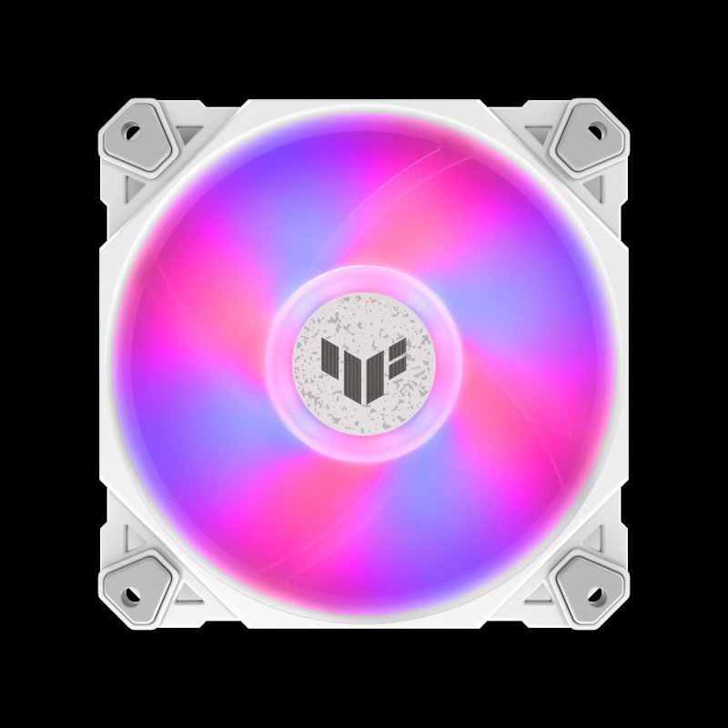 ASUS Gaming Fan ARGB Triple Kit with Controller TF120 White