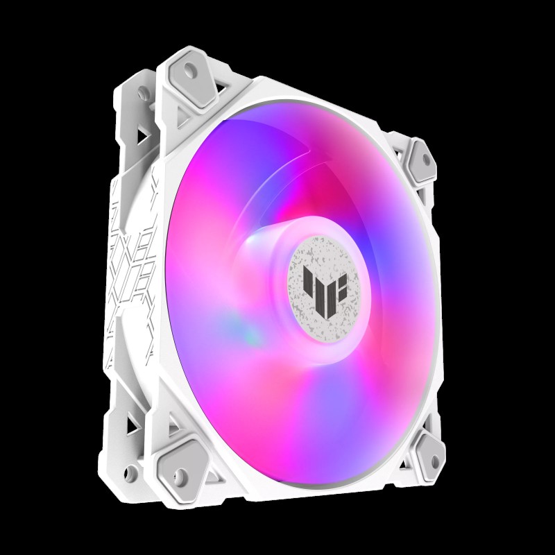 ASUS Gaming Fan ARGB Triple Kit with Controller TF120 White