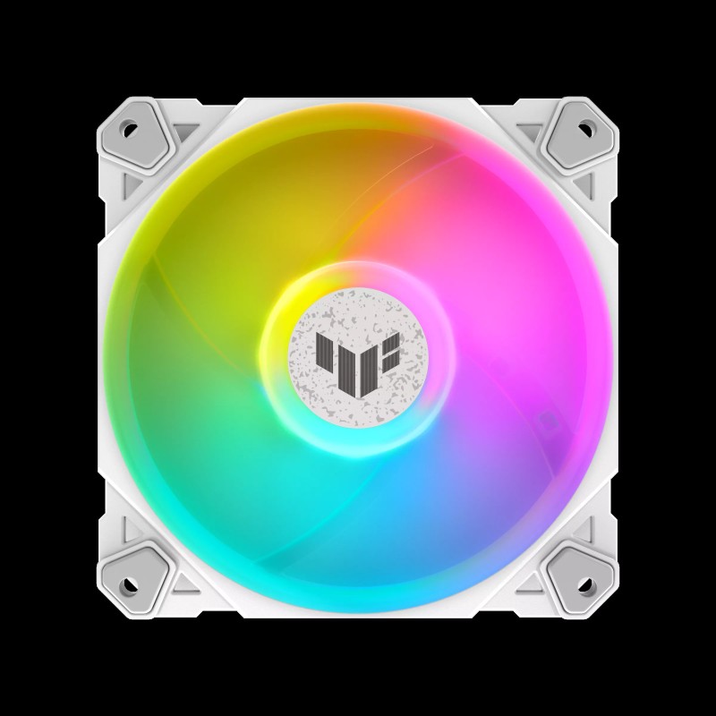 ASUS Gaming Fan ARGB Triple Kit with Controller TF120 White