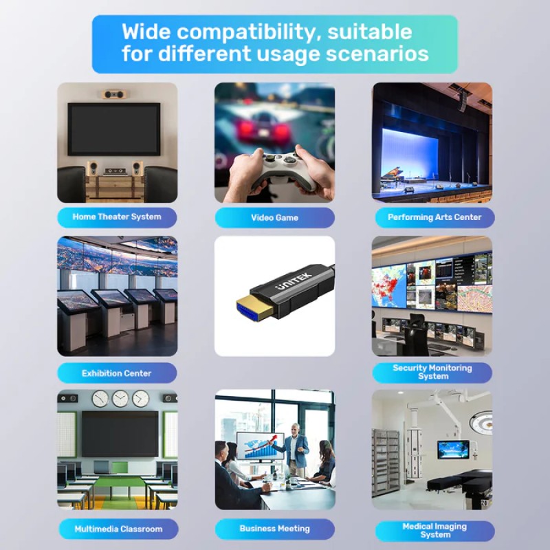 Unitek Ultrapro ActiveOptical SPC HDMI 2.0 25.0m