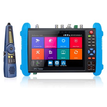 Noyafa CCTV & Network Tester with 7" Retina Touchscreen, 4K Support, PoE Output & Multi-Function Testing NF-716 MOVT ADHS Pro