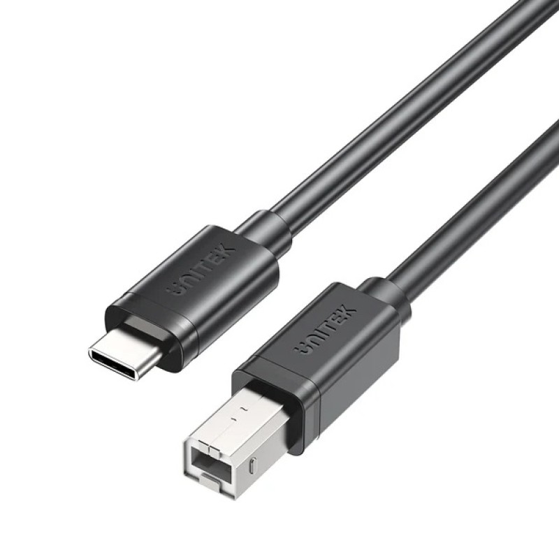Unitek USB-C 2.0 to USB-B Printer Cable 3.0m