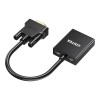 Unitek Converter VGA to HDMI Adapter w/Audio & Power Port