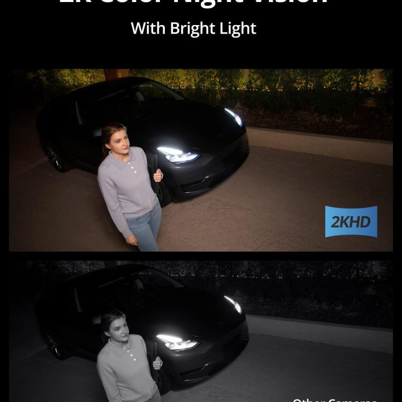 Anker Eufy Security Camera Outdoor Wired Wall Light S100