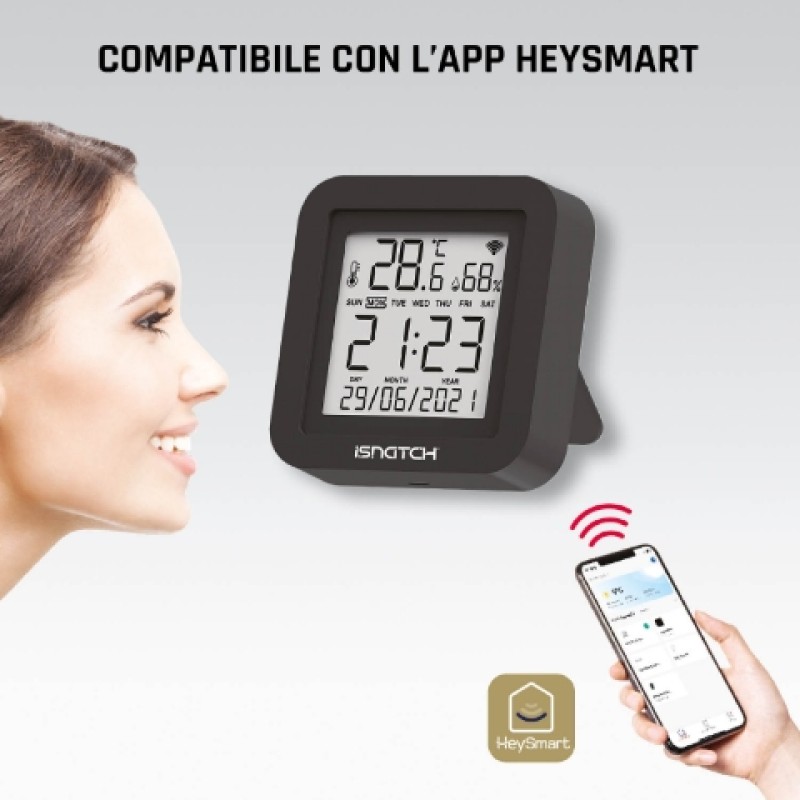 GBC HeyWiri+ Universal Smart WiFi IR Remote with Display & Temp